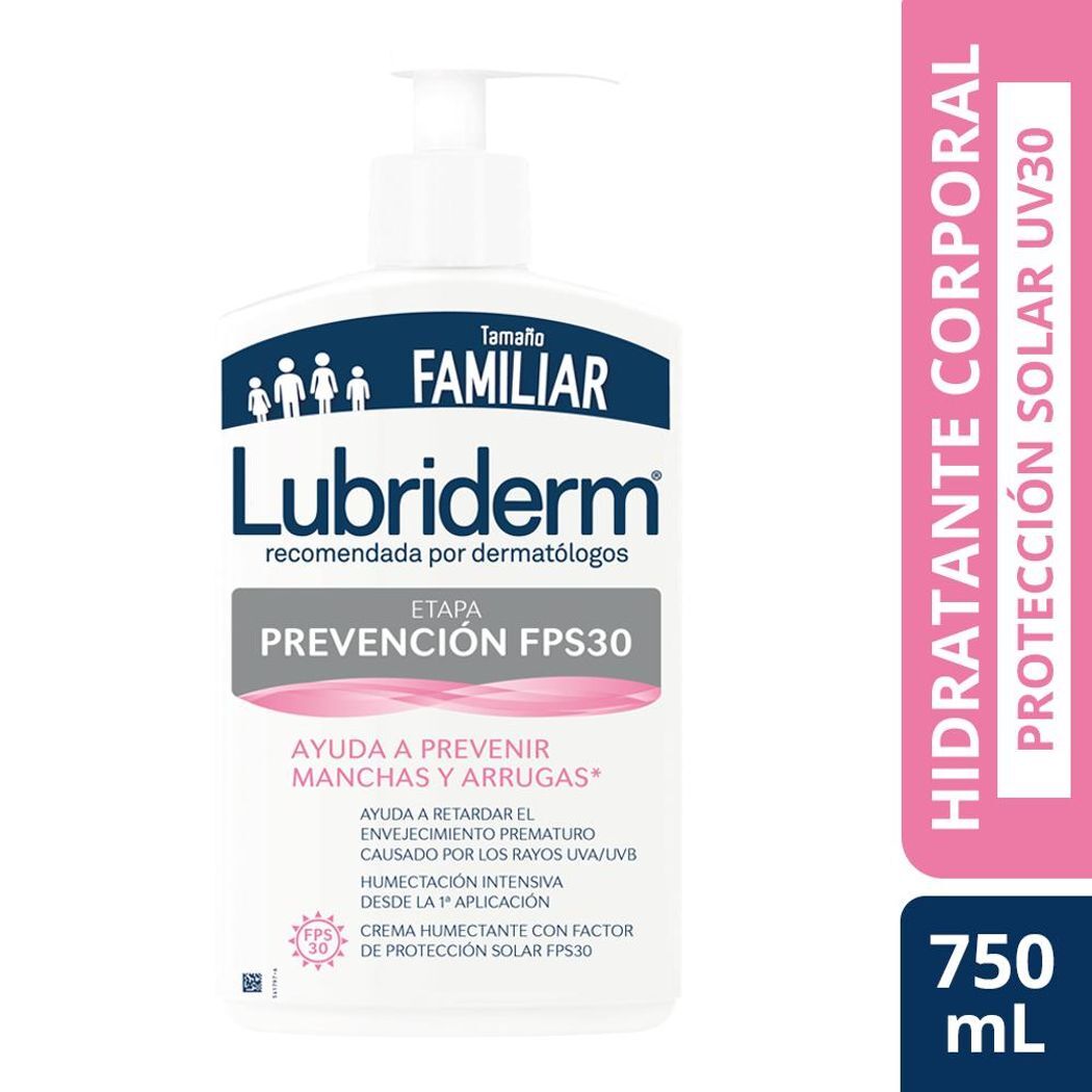 Lubriderm Prevención UV30 750ml
