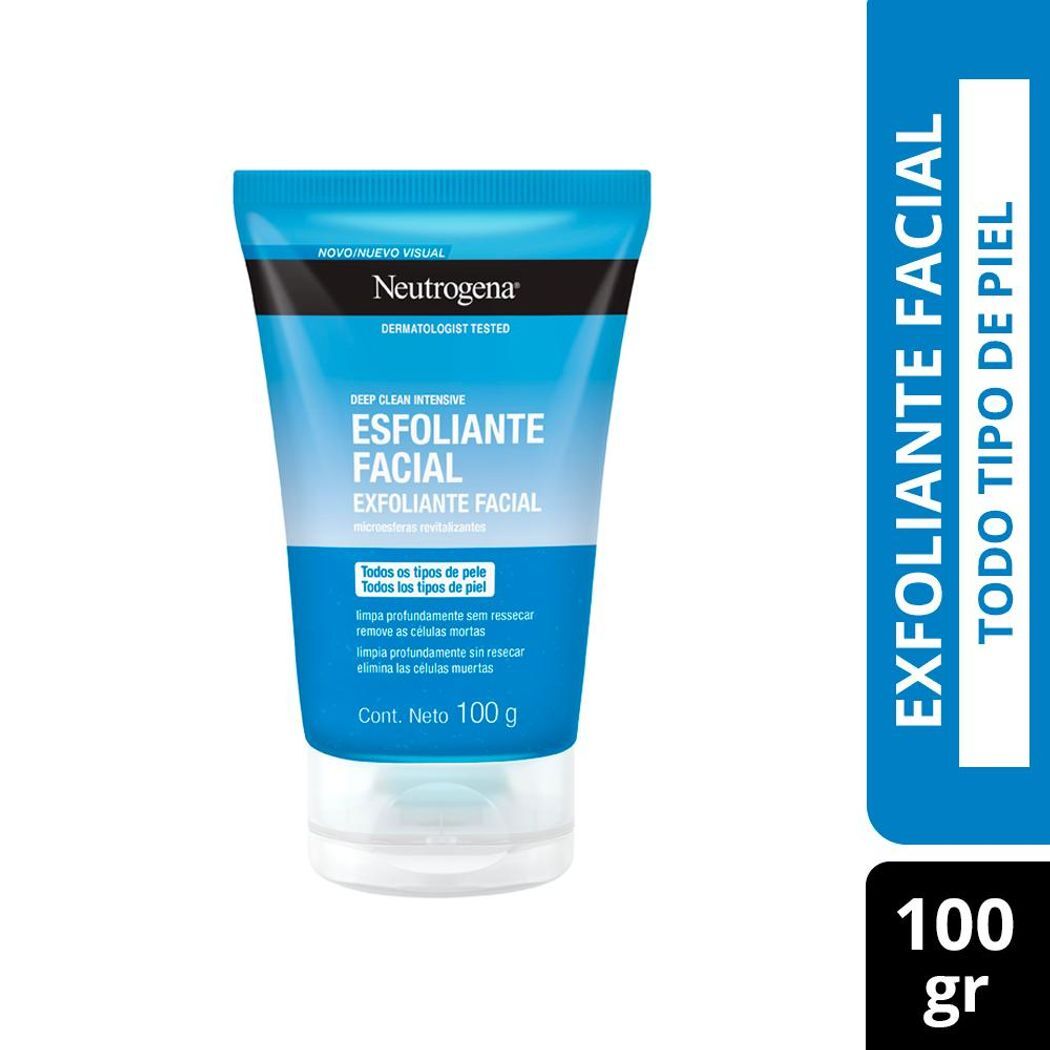 Exfoliante Facial Neutrogena Deep Clean Intensive 100g