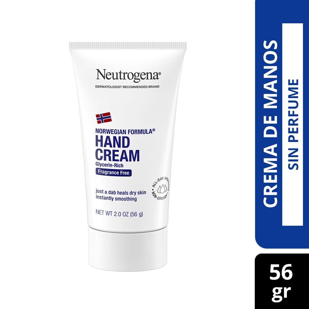 Crema Hidratante Para Manos Fórmula Noruega Neutrogena 56ml