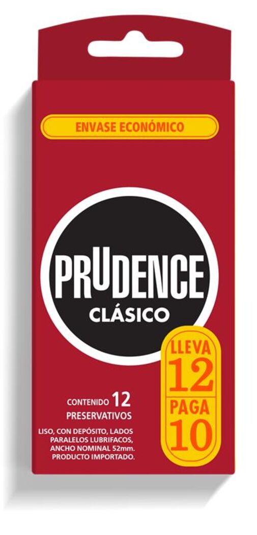 Prudence Preservativo Clásico 12 Unidades
