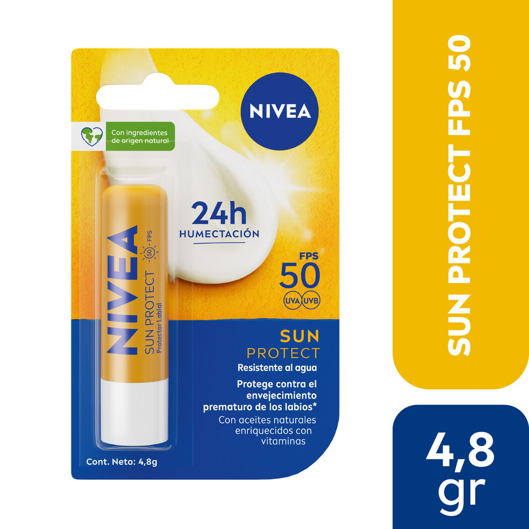 NIVEA Bálsamo Labial Sun Protect FPS30 4.8g