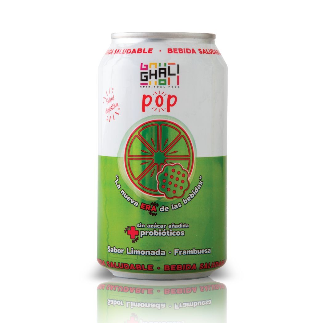 Ghali Pop Limón Frambuesa 350cc