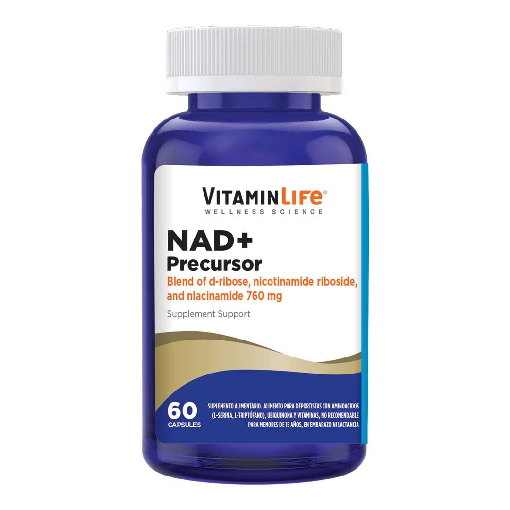 VitaminLife Nad+ Precursor 60 Cápsulas