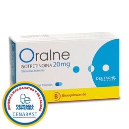 Oralne (B) Isotretinoí­na 20mg 30 Cápsulas