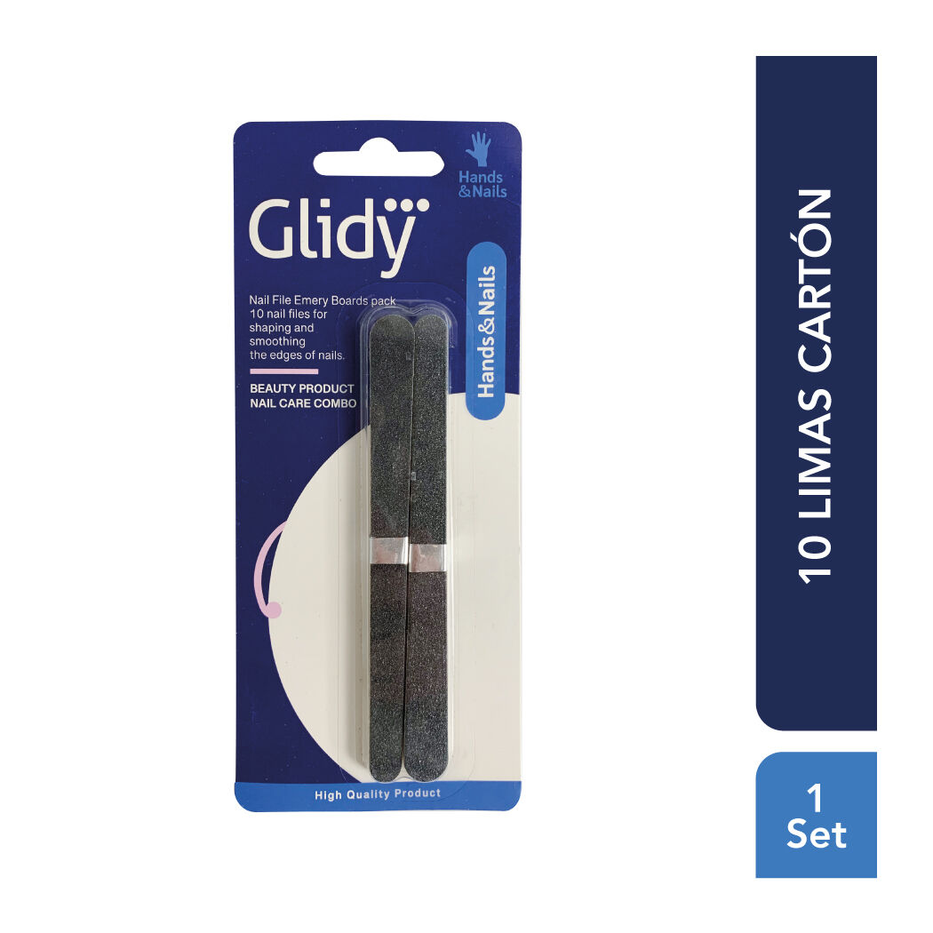 Glidy limas cartón 10 Unidades