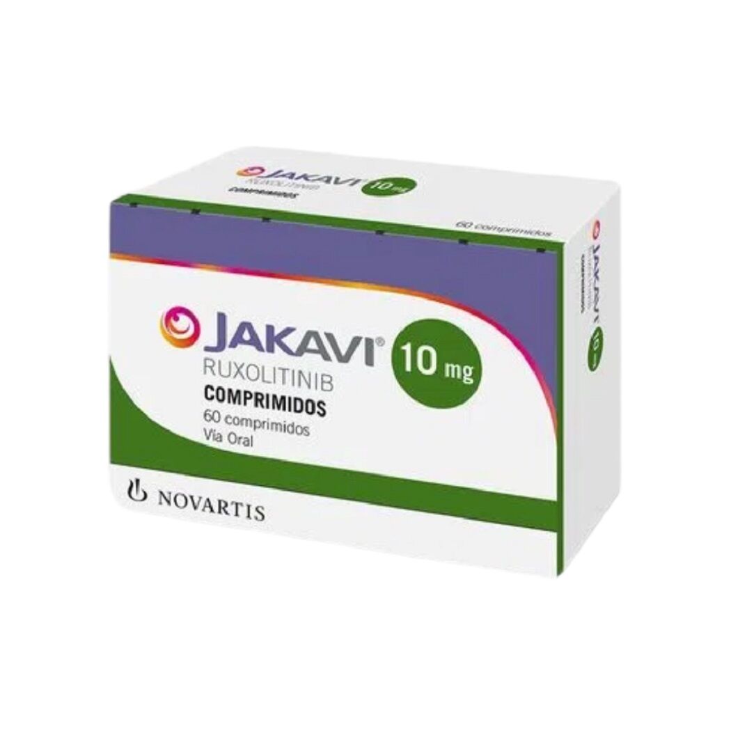 Jakavi Ruxolitinib 10mg 60 Comprimidos