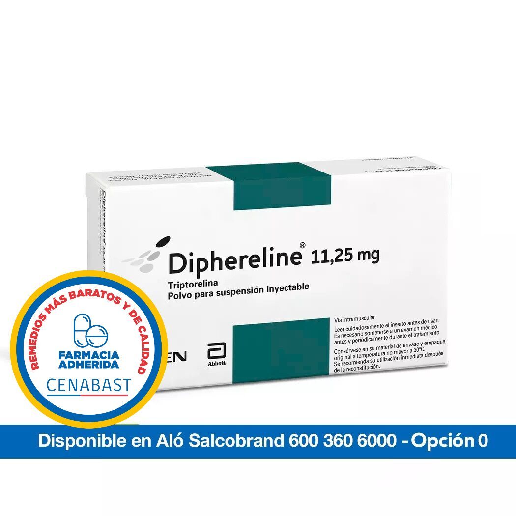 Diphereline Triptorelina 11.25mg Inyectable - Cenabast