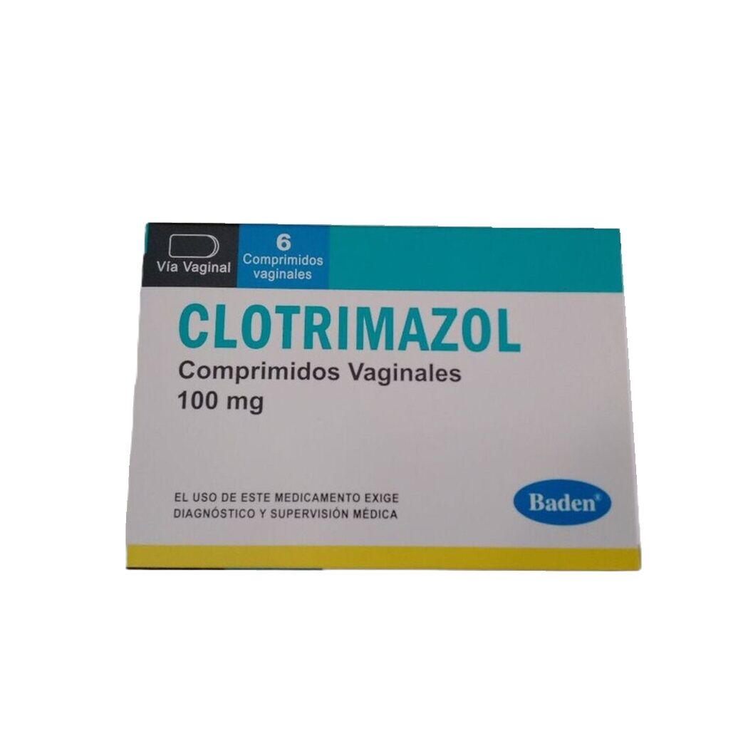 Clotrimazol 100mg 6 Comprimidos Vaginales
