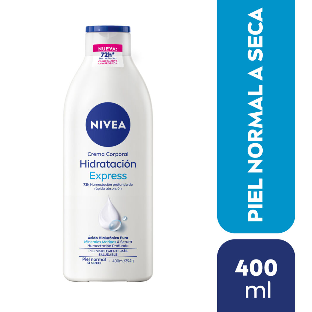 NIVEA Crema Corporal Hidratación Express 400ml