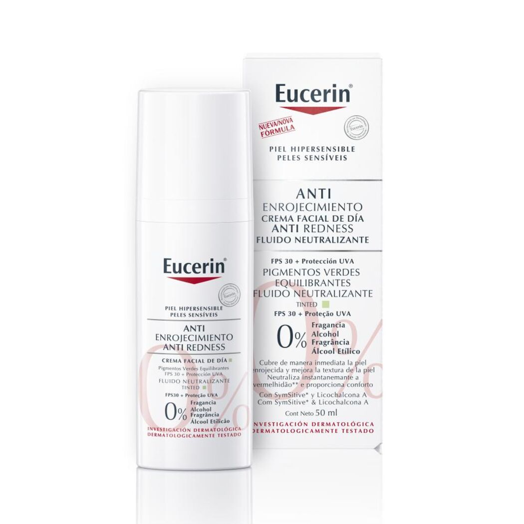 Crema Facial Eucerin Anti-Enrojecimiento FPS25 50ml