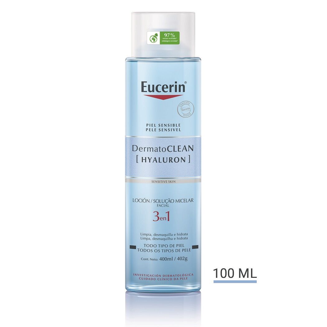 DermatoCLEAN Hyaluron Loción Micelar 400ml