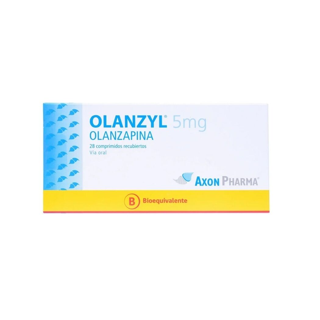 Olanzyl (B) Olanzapina 5mg 28 Comprimidos