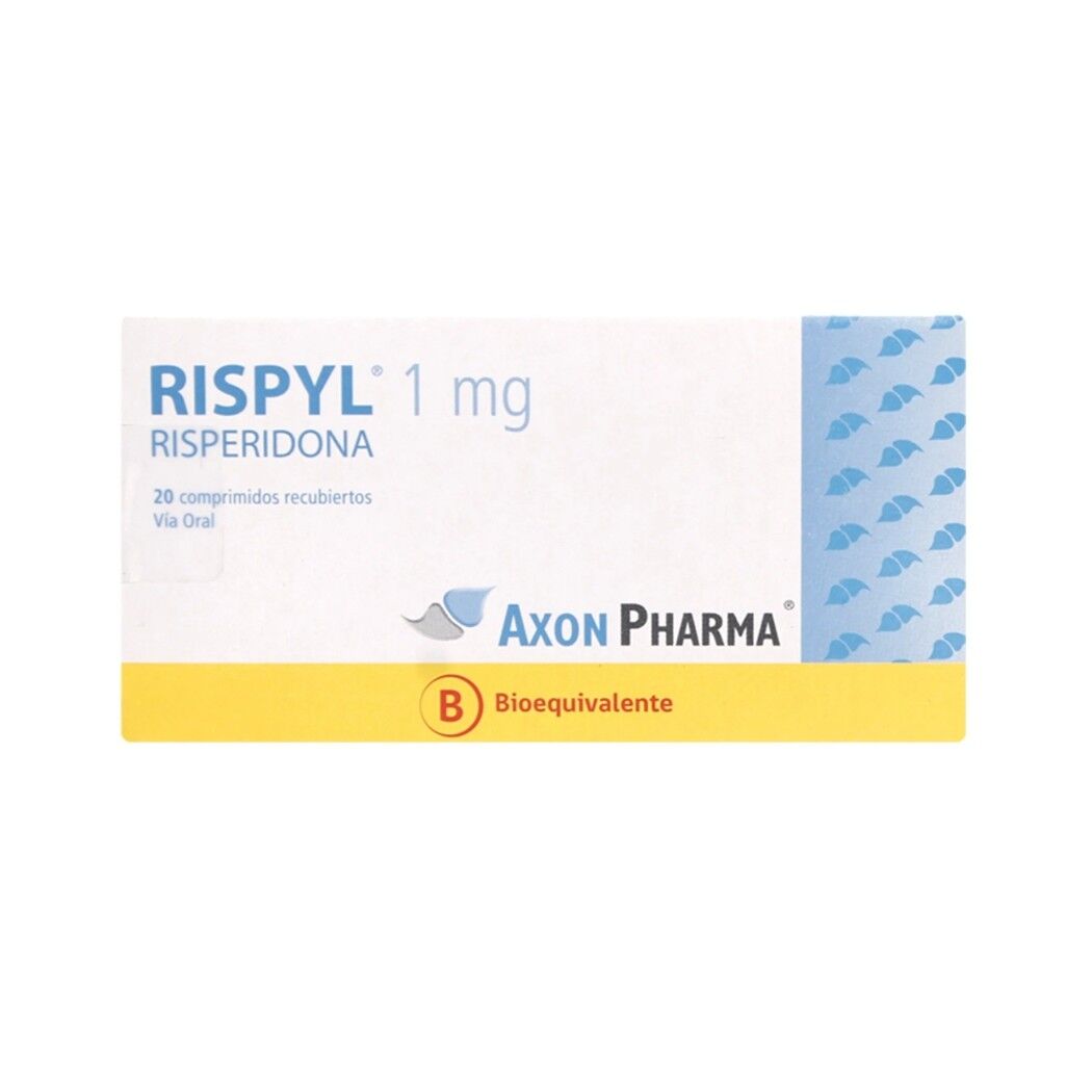 Rispyl (B) Risperidona 1mg 20 Comprimidos