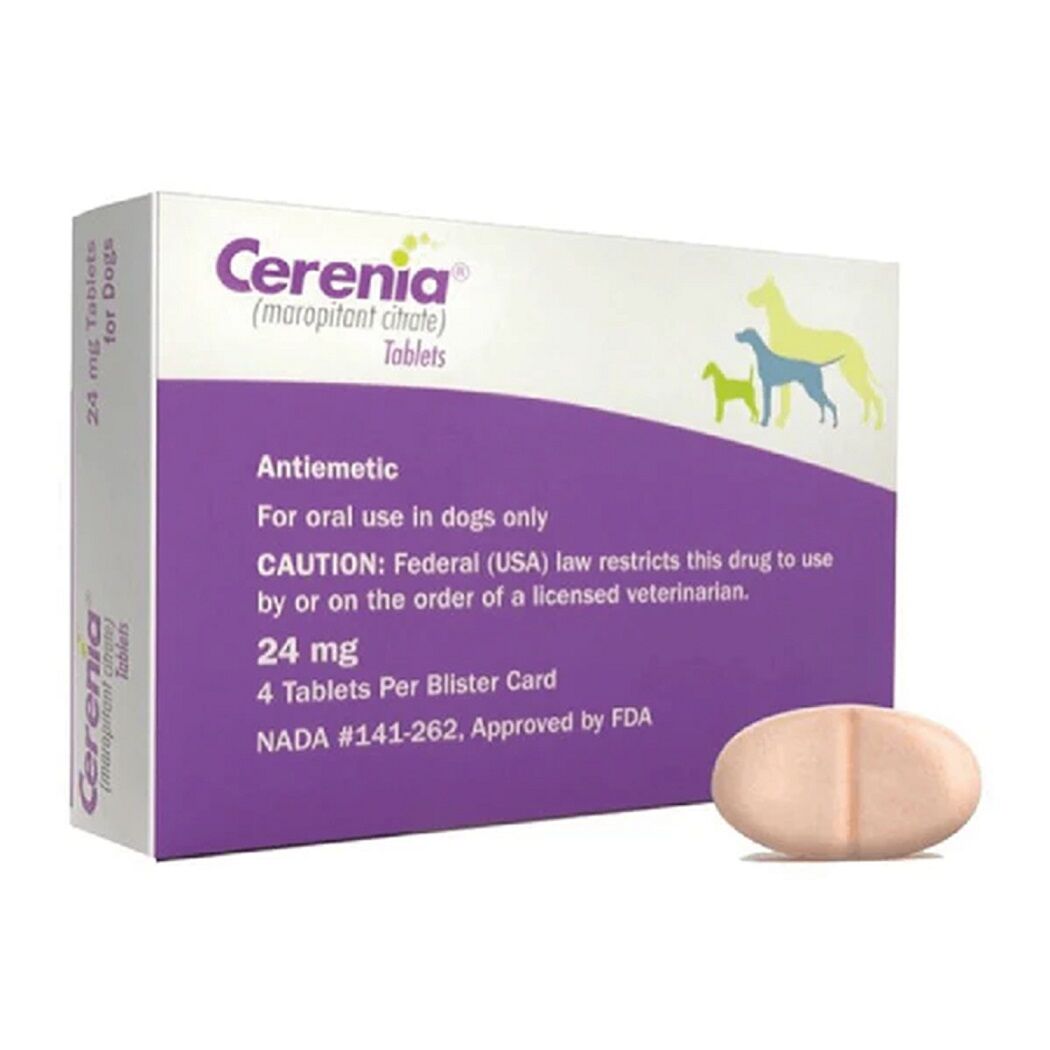 Cerenia 24mg Perro 4 Tabletas