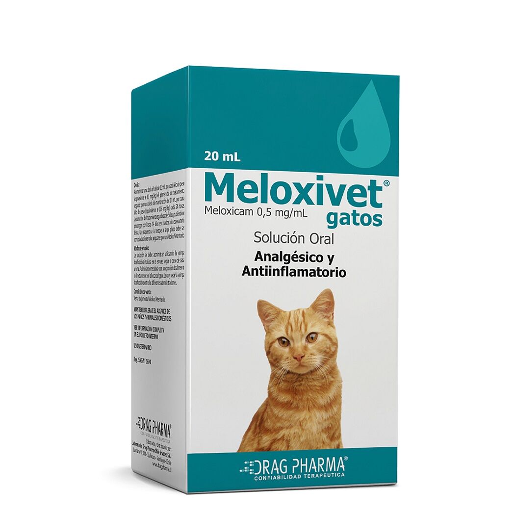 Meloxivet Meloxicam Gato 0.5mg/ml Solución Oral 20ml