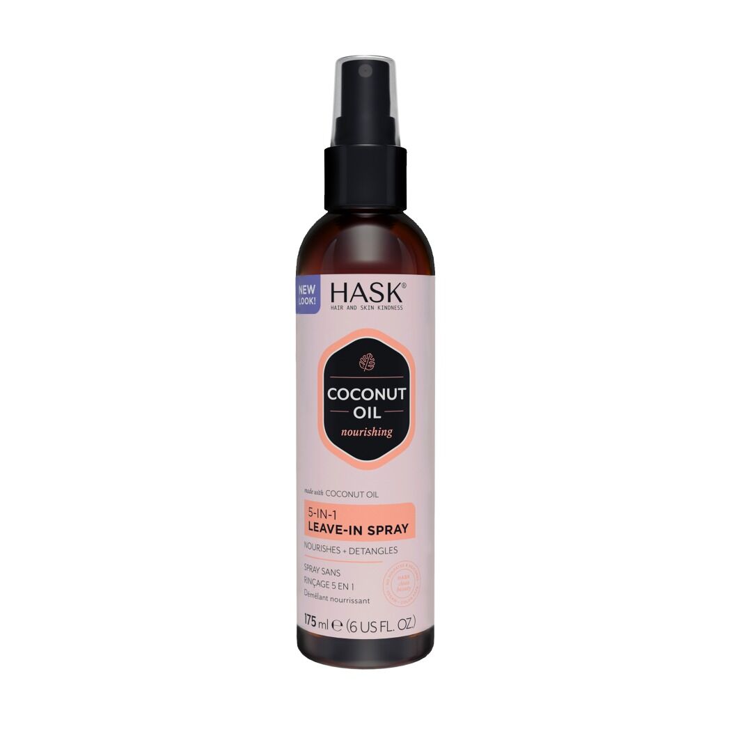 Hask Spray Sin Enjuague 5 en 1 Monoi Coconut Oil 175ml
