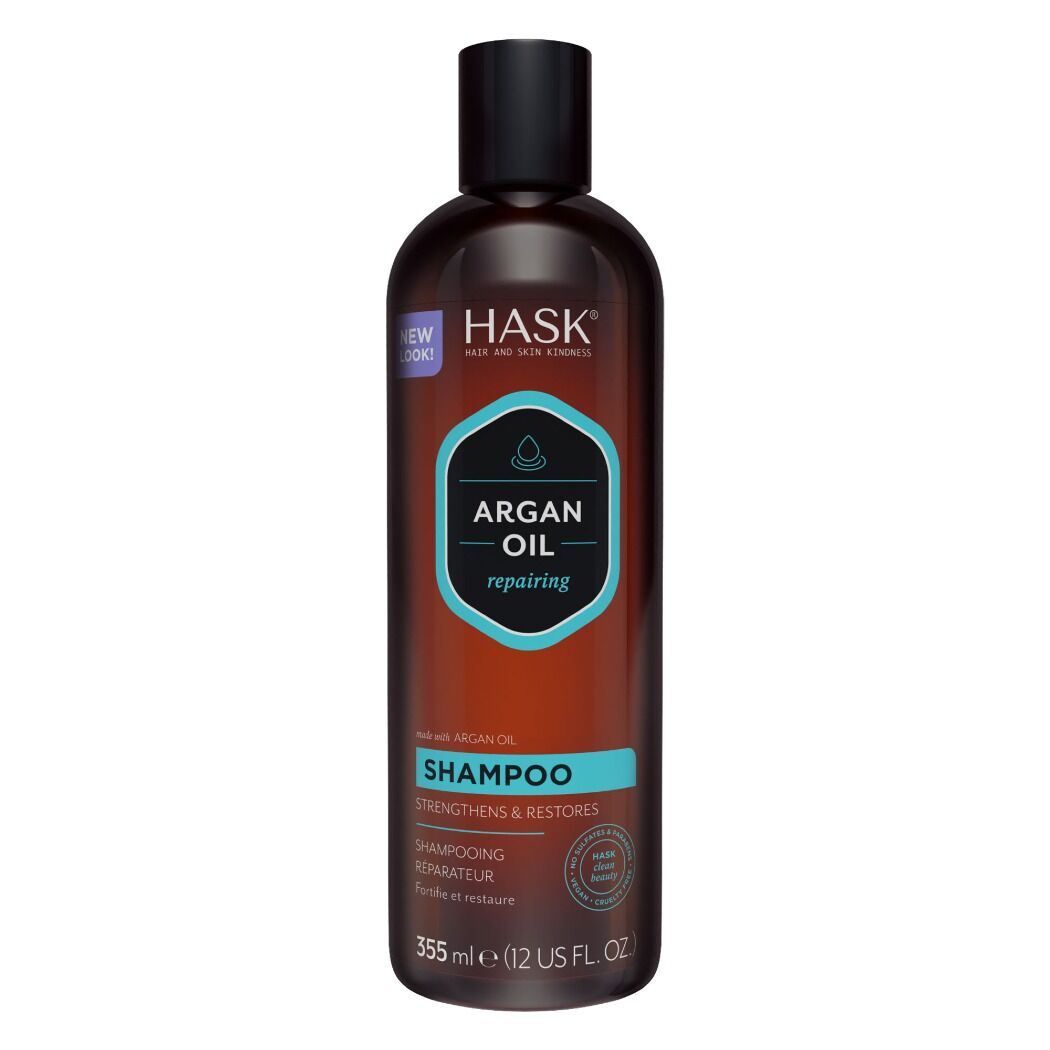 Hask Shampoo de Aceite de Argán para Reparación