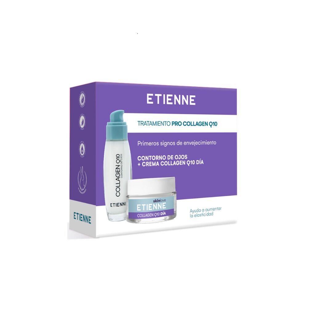 Etienne Crema Q10 Collagen Día 50g + Contorno Ojos 30g
