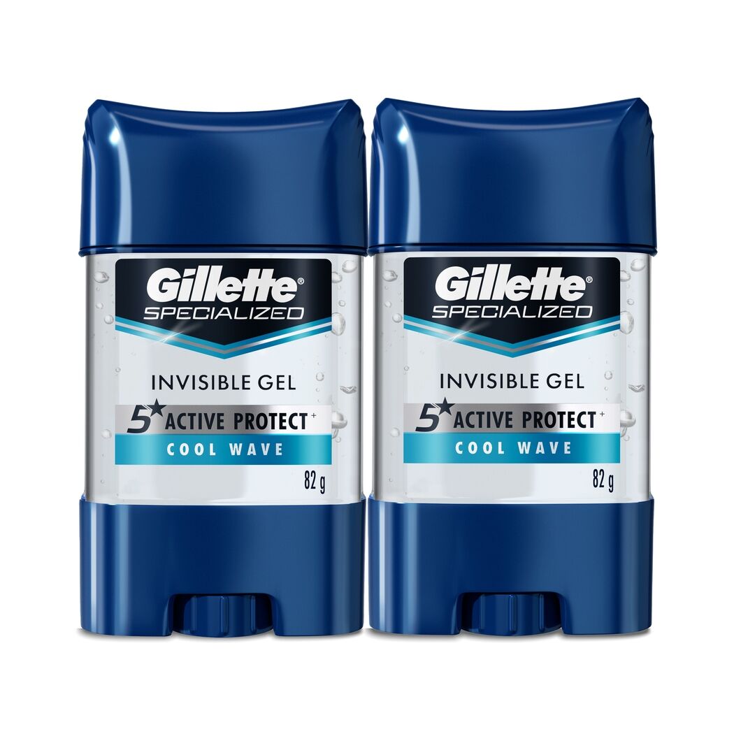 Antitranspirante Gillette Clear Gel Cool Wave 164g