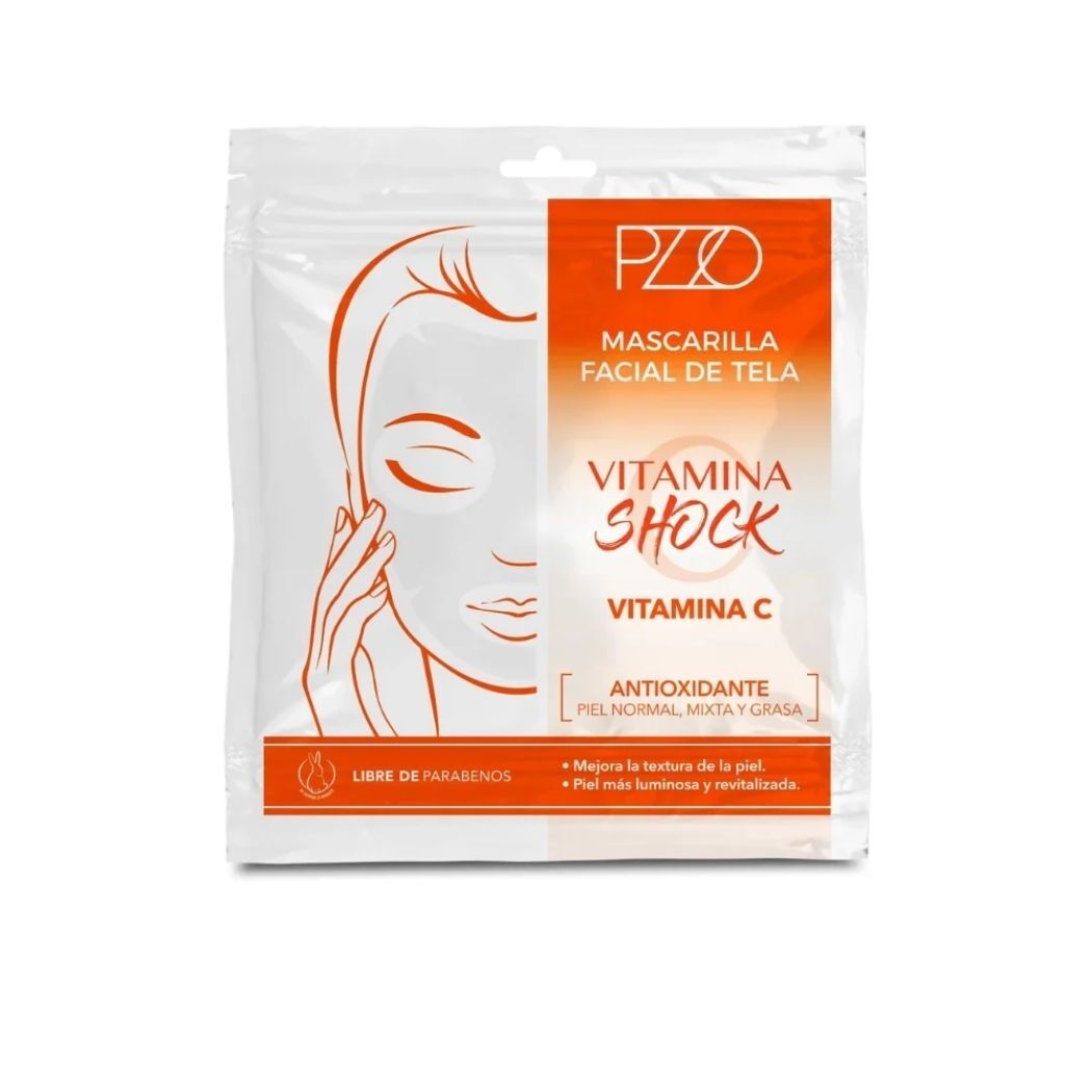 Mascarilla Facial Vitamina C Petrizzio