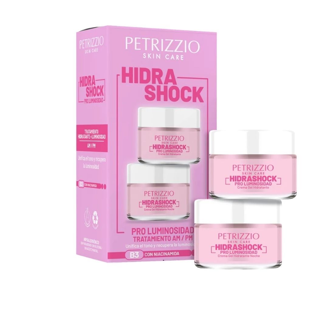 Petrizzio Hidra Shock Crema Pro Luminosidad Día + Noche