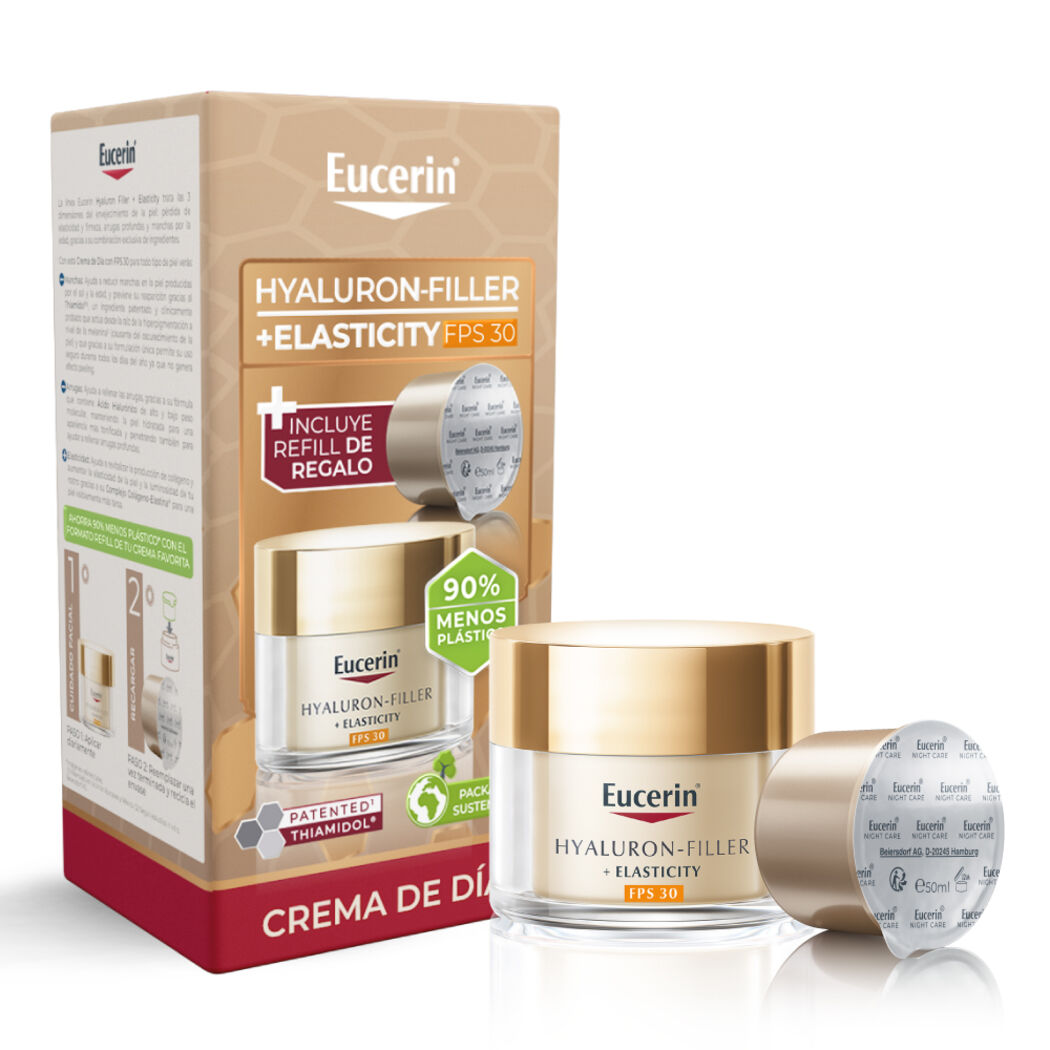EUCERIN Pack Rutina Elasticity Filler Refill Anti-Edad 100ml