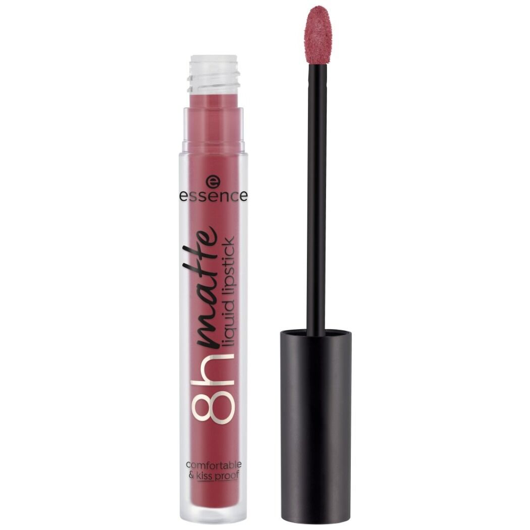 Essence Labial Líquido 8h Matte Dark Berry