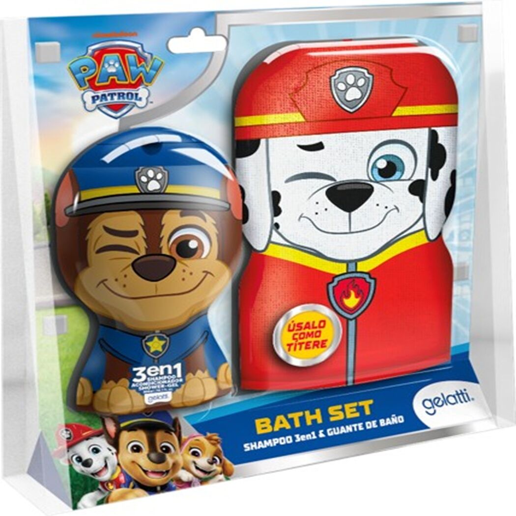 Gelatti Kids Shampoo 3en1 + Guante Paw Patrol
