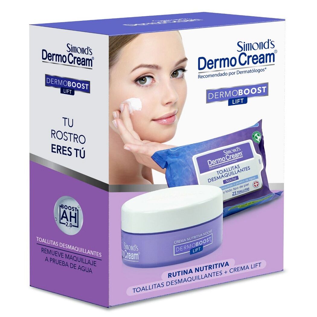 Simond's Dermoboost Crema Nutritiva 50g + Toallitas Desmaquillantes
