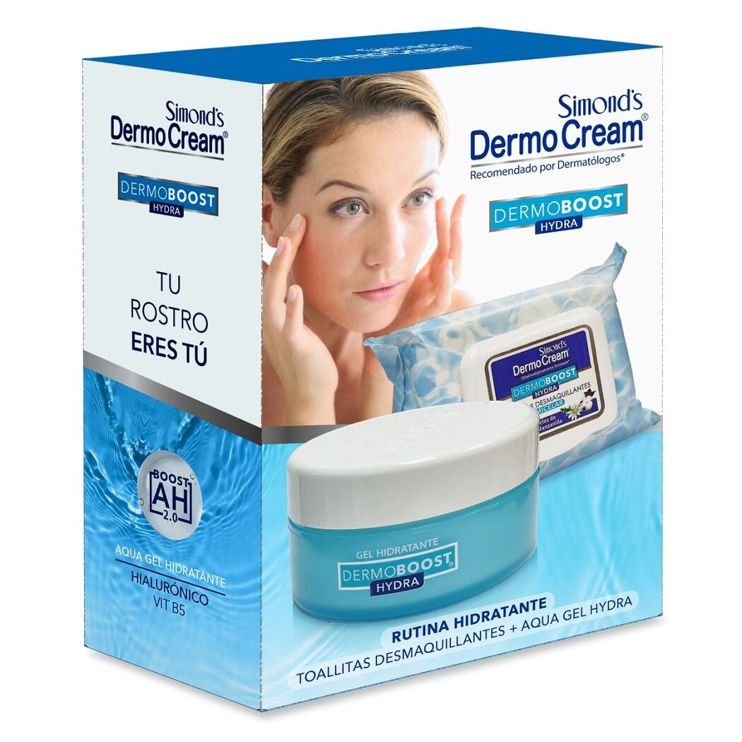 Simond's Dermoboost Crema Hydra 50g + Toallitas Desmaquillantes