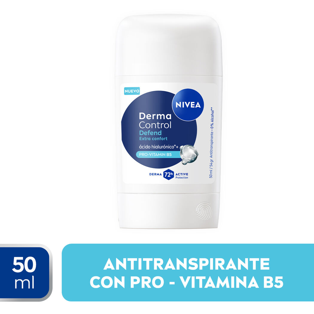 NIVEA Desodorante Derma Control Defend Barra 50ml