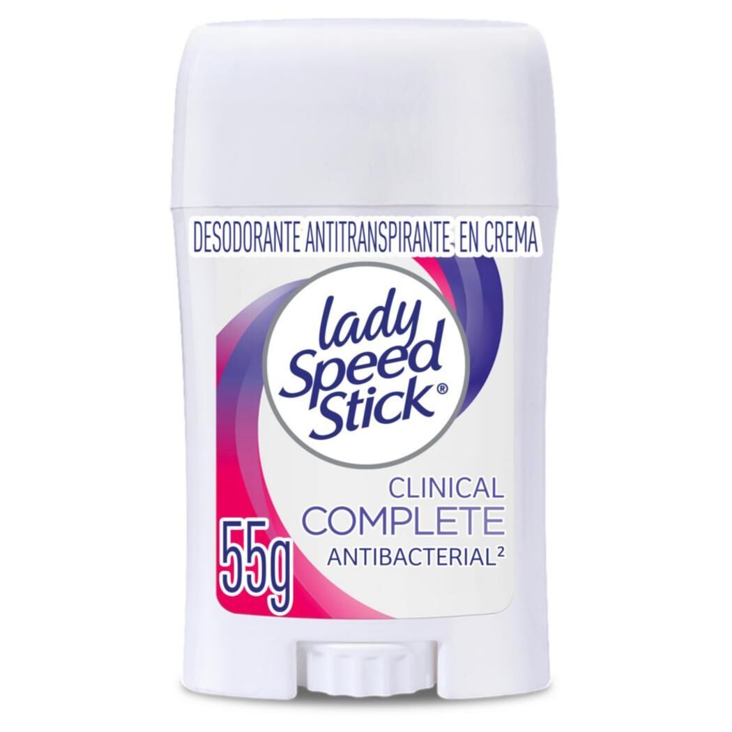 Desodorante en Crema Lady Speed Stick Clinical Powder 55g