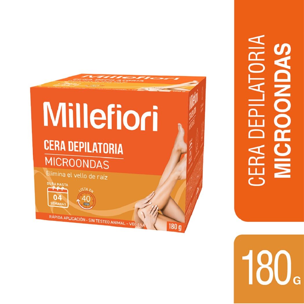 Millefiori Cera Microondas Care 180g