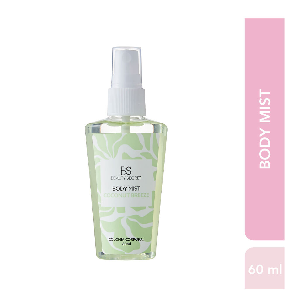 Beauty Secret Body Mist Coconut Breeze 60ml