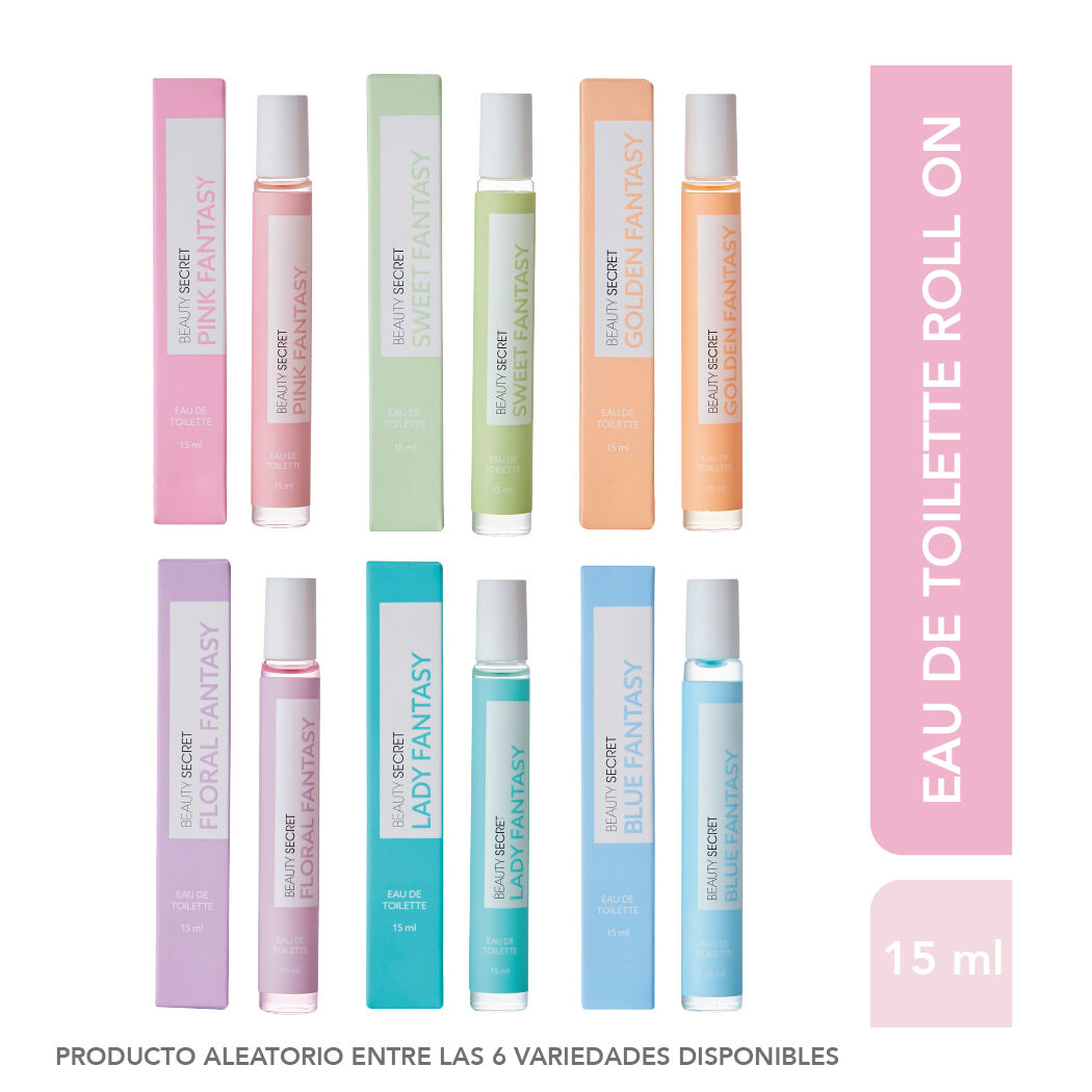 Beauty Secret Eau de Toilette Colors Rollon 15ml