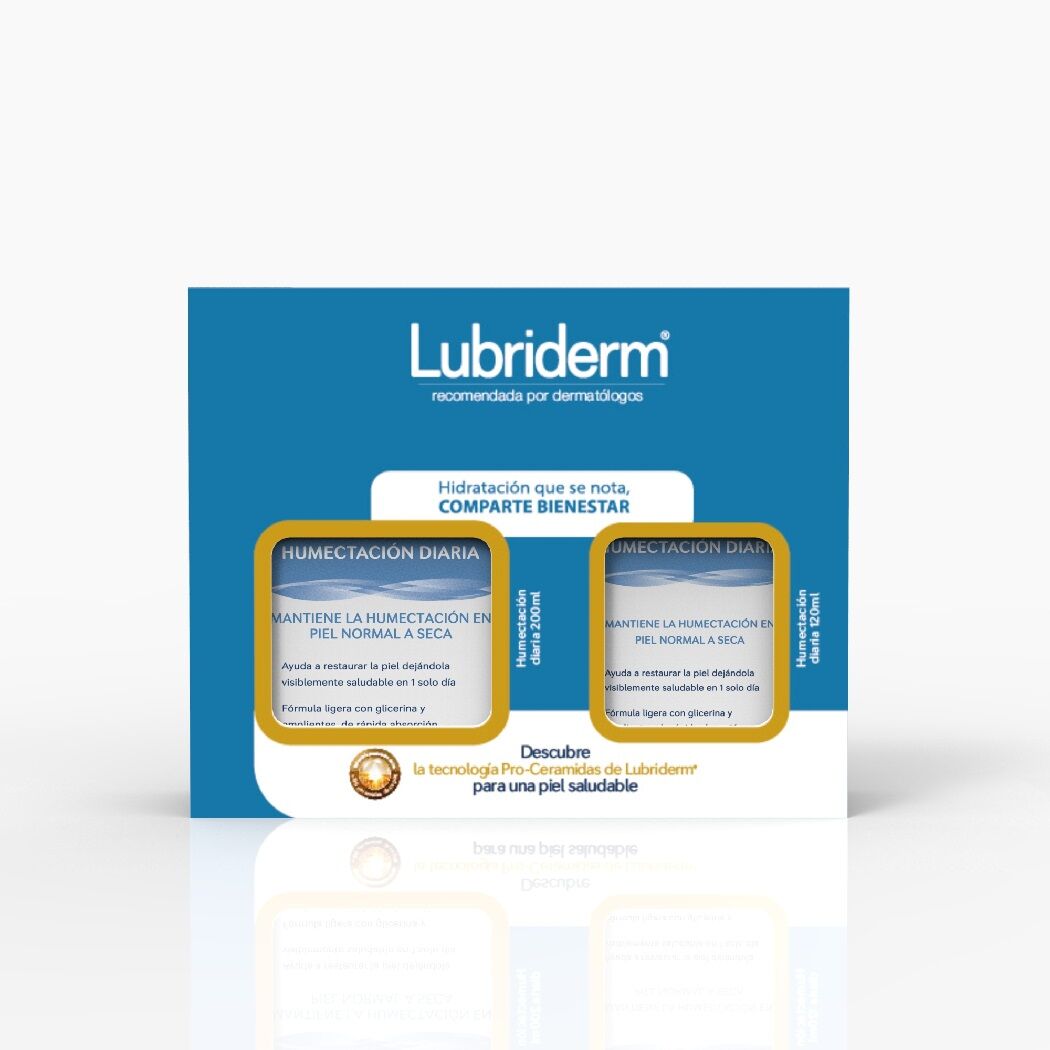 Lubriderm Body Humectante Diaria 200ml + Crema 120ml