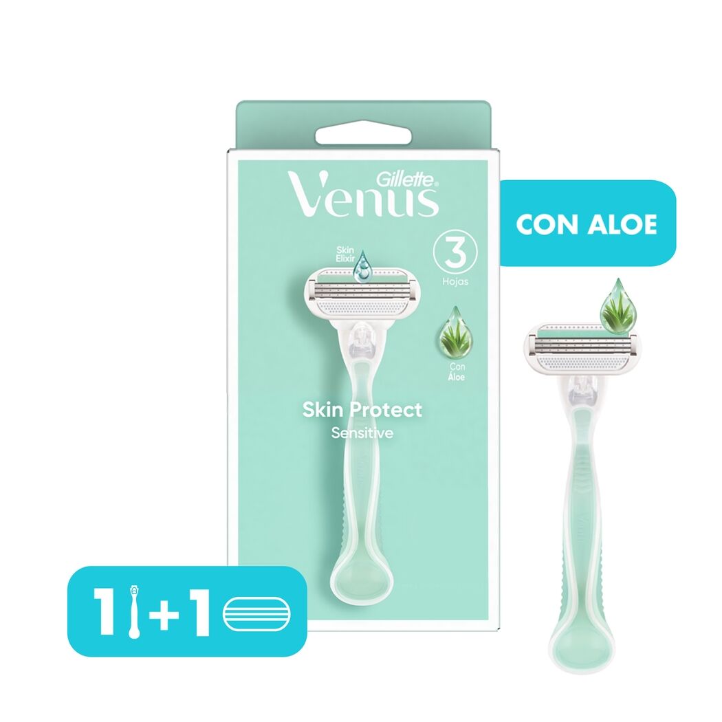Afeitadora Recargable Venus Sensitive 1 Unidad