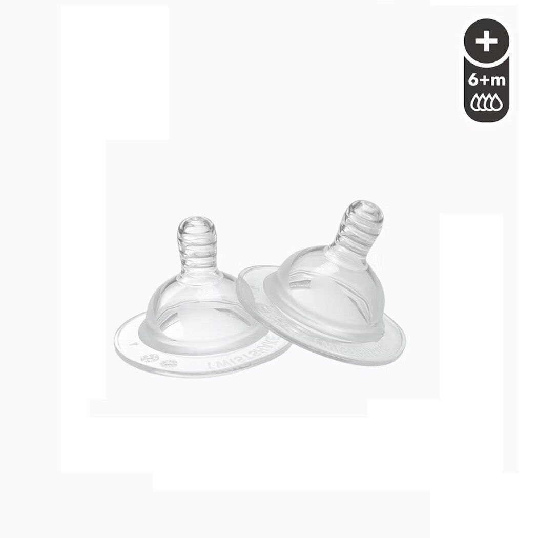 Tetinas Twistshake Double Pro Plus +6 meses 2x