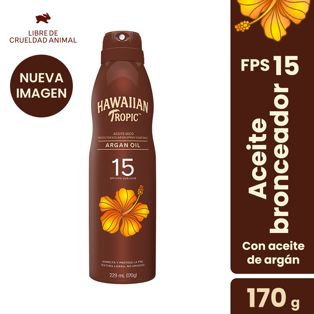 Hawaiian Tropic Argan Oil FPS15 170g