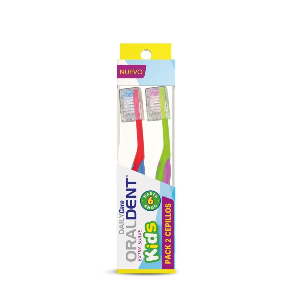 Oraldent Pack cepillos Kids Extra Suave