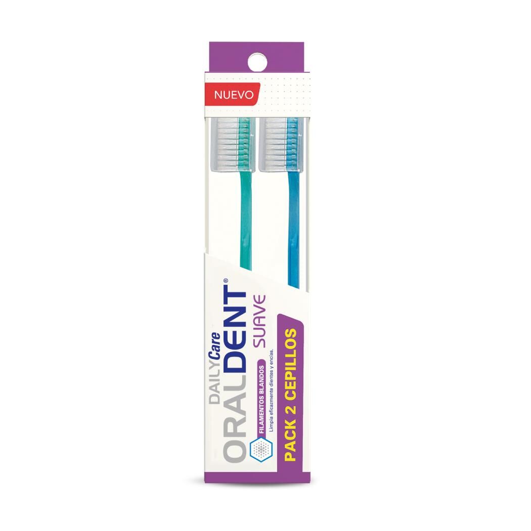 Oraldent Pack 2 Cepillos Suave