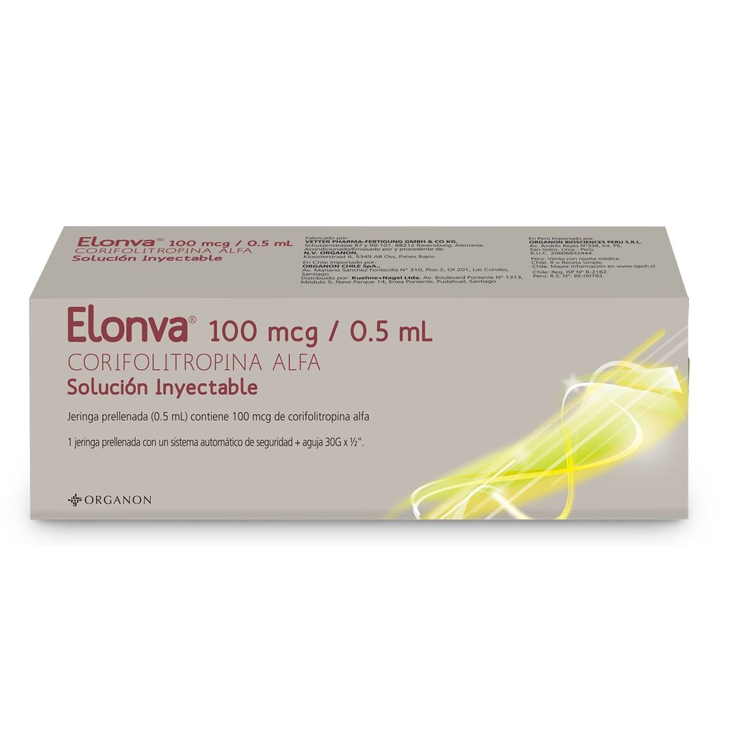 Elonva 100mcg/0.5ml Solución Inyectable 1 Jeringa Prellenada
