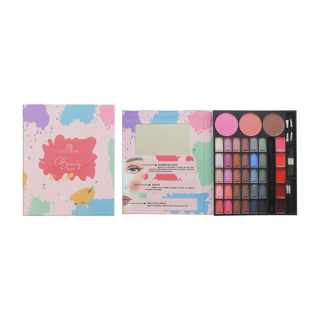 Beauty Secret Beauty Book 38 Colores + 5 Accesorios