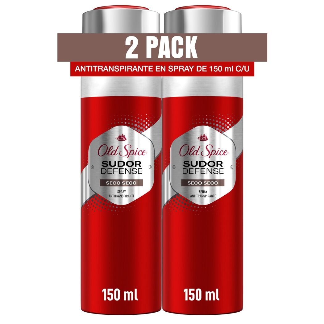 Pack Spray Antitranspirante Seco Seco 93g 2 Unidades