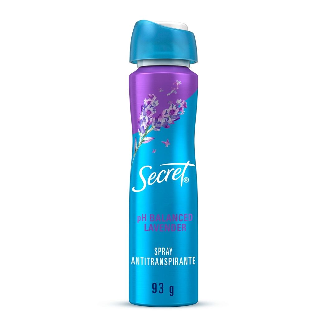Secret Antitranspirante Spray Phbal Lavender 93g