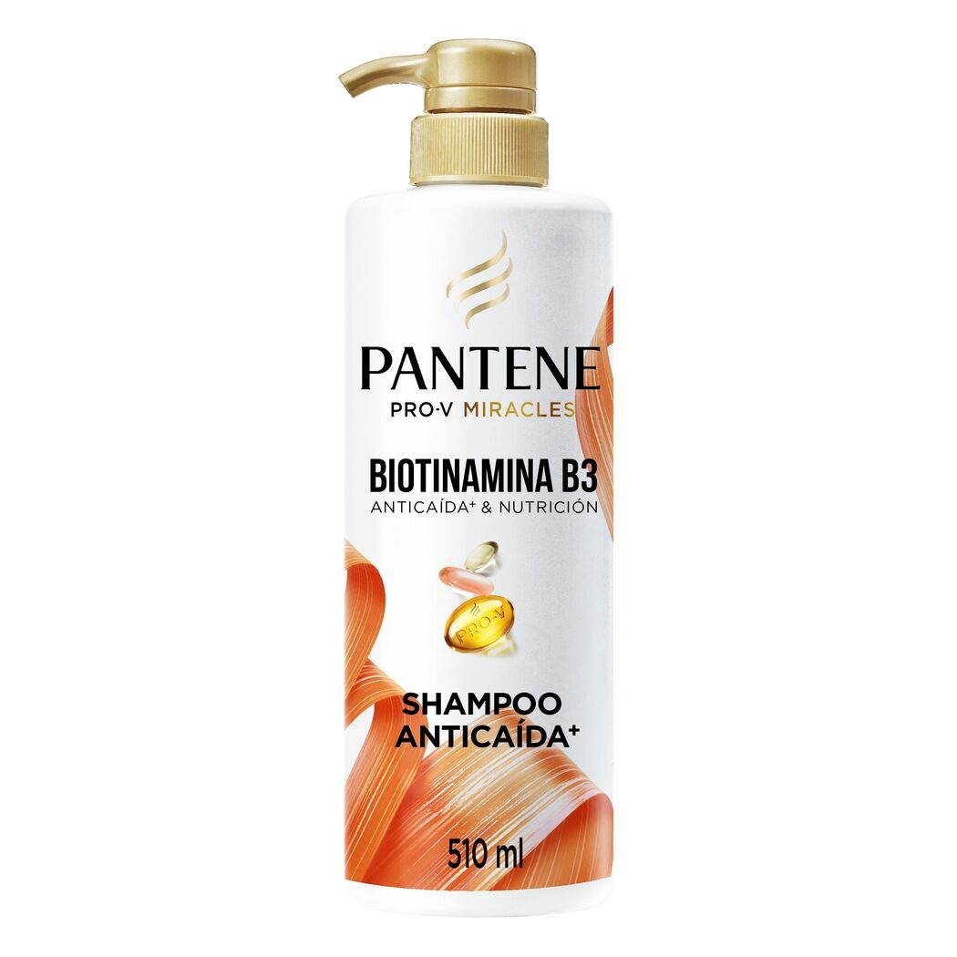 Pantene Shampoo Biotinamina B3 Anti-caída 510ml