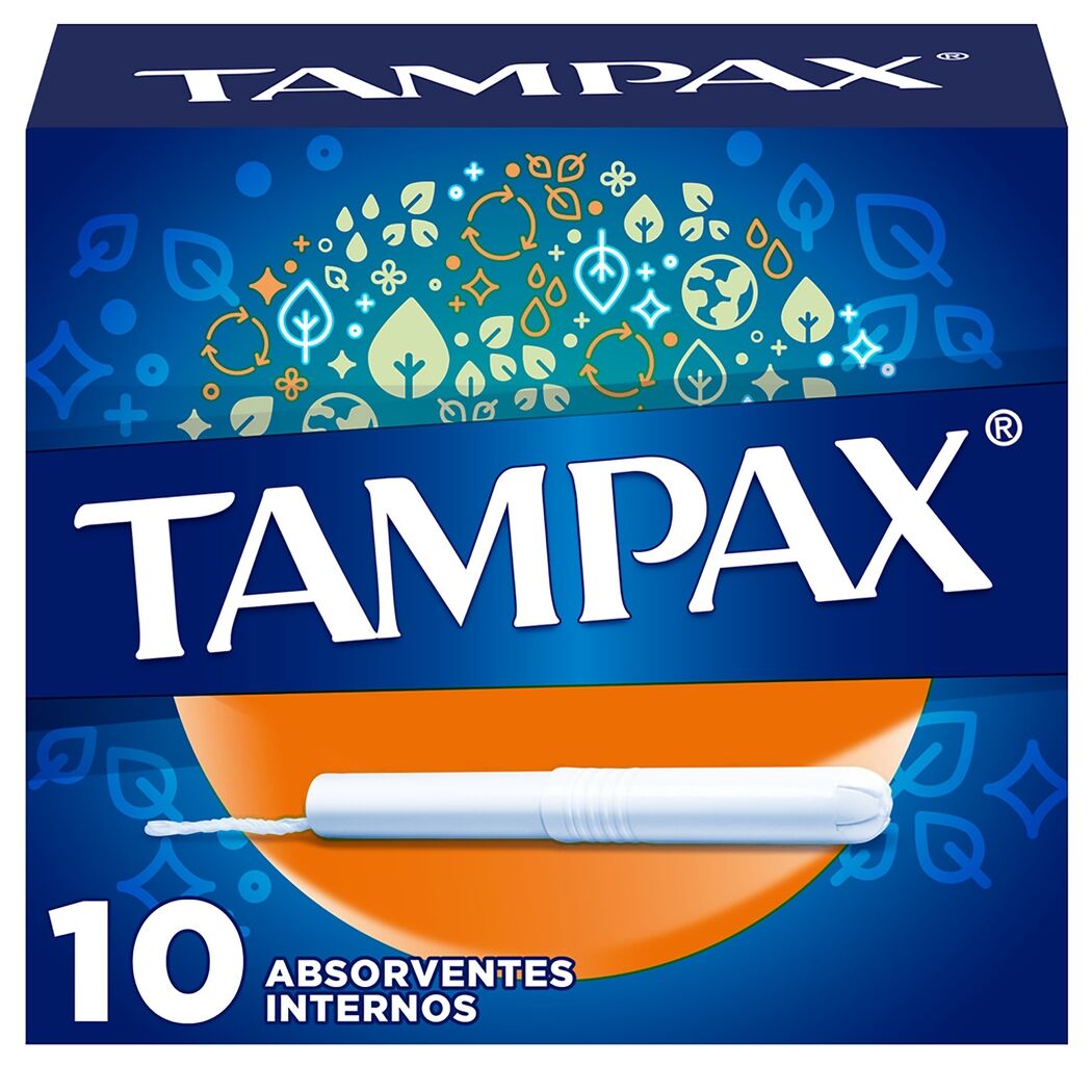Tampones Super Plus Tampax 10 Unidades