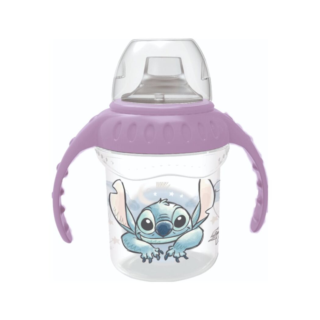 Vaso de entrenamiento con asas y boquilla de silicona 250ml