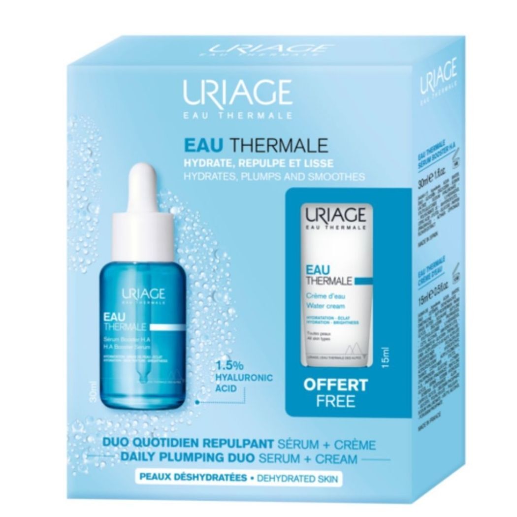 Uriage Booster HA Serum Hidratante 30ml + Crema Agua 15ml