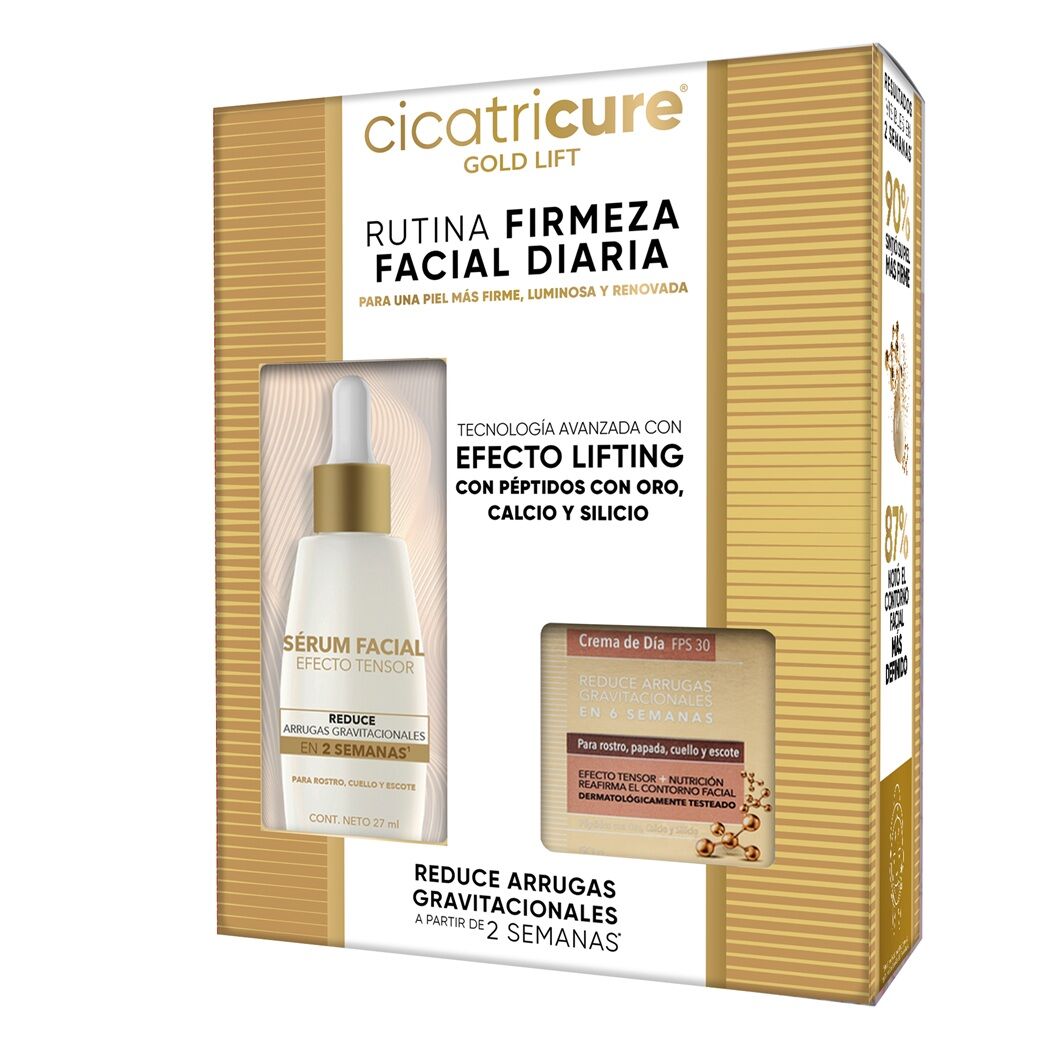 Pack Cicatricure Gold Lift Sérum Facial 30ml + Gold Lift Crema Día 50g